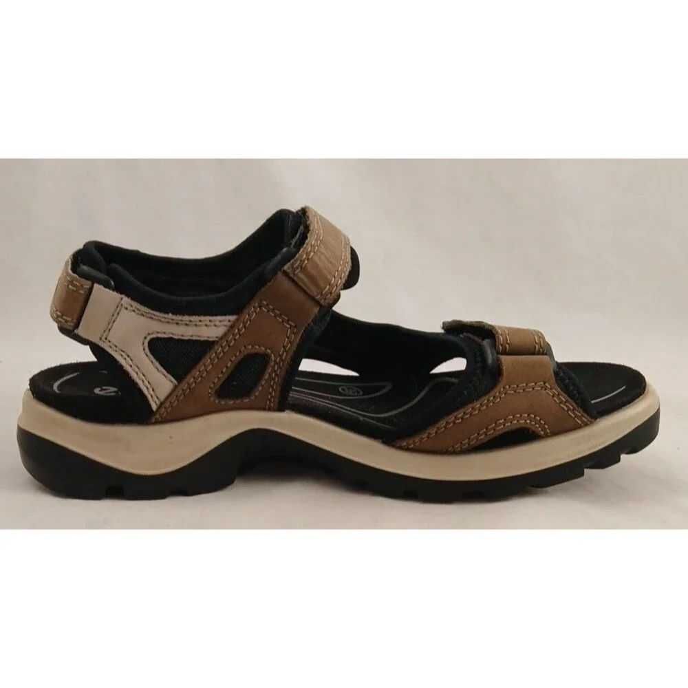 ECCO Yucatan Offroad Sandals mens 39 EUR US 8.5 Black Sport Hiking Water